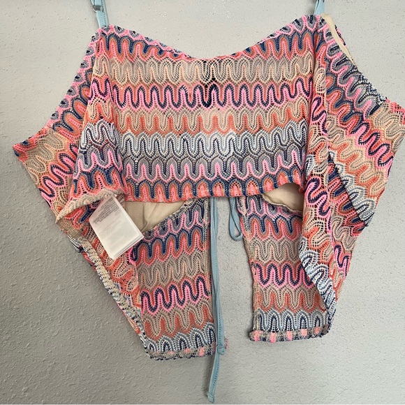 H&M Crochet-look Tie-detail Top size XL - Picture 8 of 11